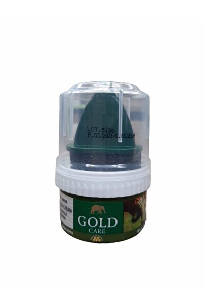 Gold Care Hazır Cilalı Pratik Ayakkabı Boyası Haki Yeşil