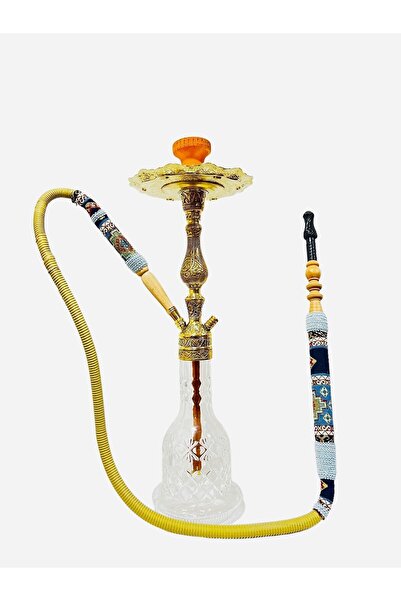 canper Döküm nargile vidalı model pirinç döküm nargile bakır borulu deri marpuçlu nargile