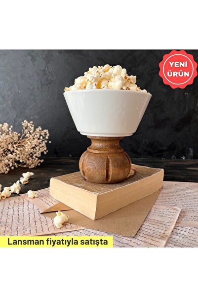 İDAY HOME Dekoratif Ayaklı Porselen Sunumluk, Porselen Sunum Kasesi, Dekorati...