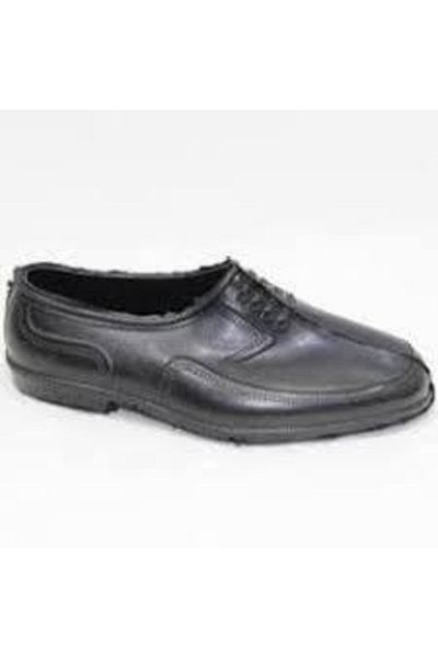 E Kandiş Men's Black Unlined Rubber Shoes