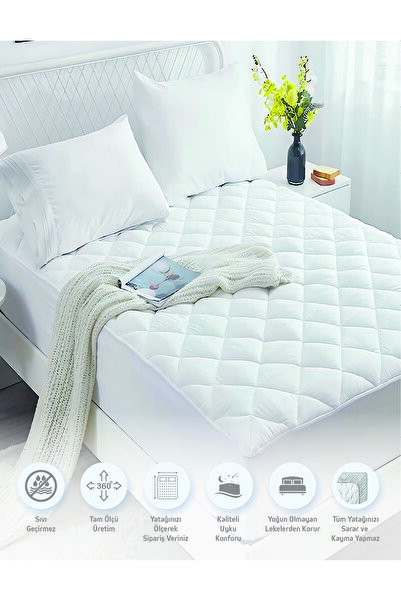 Forev Micro %100 Sıvı Geçirmez Kapitone Fitted Yatak Alezi ( Tüm Ebatlar)