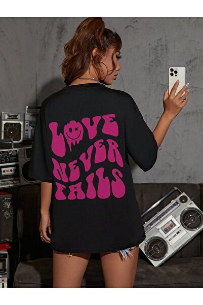 Jose Clothing Μπλουζάκι Oversize με στάμπα από οργανικό βαμβάκι