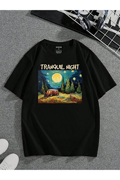 Jose Clothing Μπλουζάκι Oversize με στάμπα από οργανικό βαμβάκι