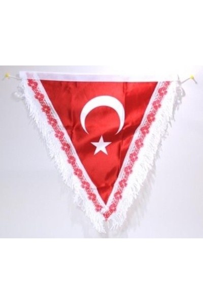 AHMET OTOMOTİV ÜÇGEN TÜRK BAYRAĞI VANTUZLU