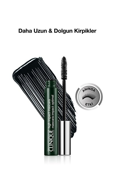 Clinique ŞEKİLLENDİRMESİ ZOR KİRPİKLER İÇİN HACİMLENDİRİCİ SİYAH MASKARA 8G D...