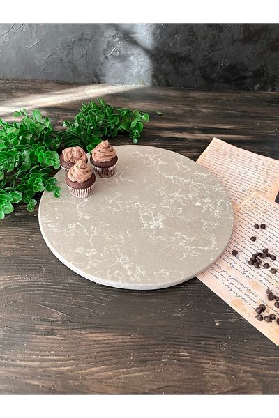 İDAY HOME Tundra Marble Presentation Plate