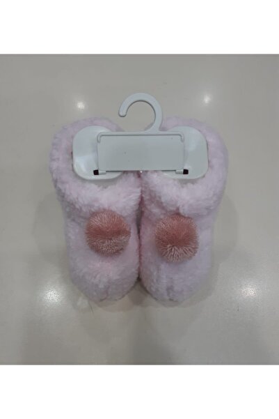 Funny Baby Baby Girl Soft Pompom Booties