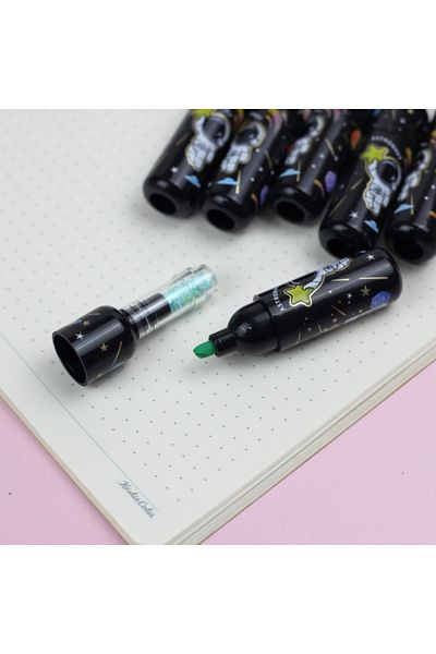 DÜVENCİ TİCARET Highlighter Carrot Design Pen Set