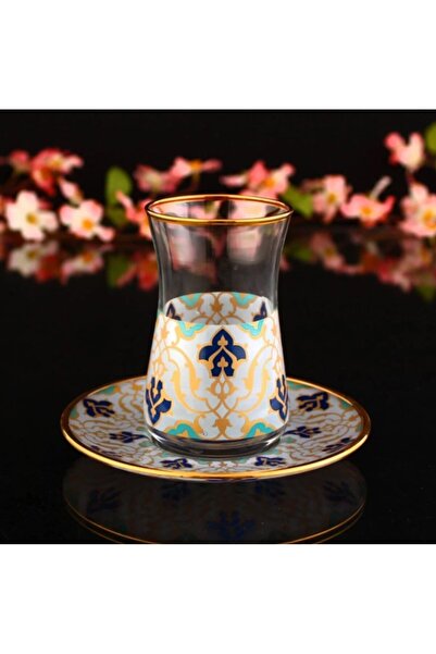 Abka 12 Parça 361-391 Çay Takımı .TRN NEFISE 3MM ALT.