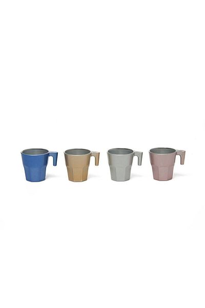 Paşabahçe Casablanca Pastel 4-Piece Espresso Cup