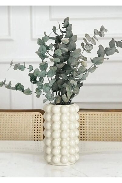 LİSYANTUS HOME Balonlu Bubble Vazo & Kaşıklık& Saksı