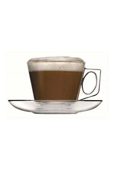 Paşabahçe Vela 12 Piece Espresso Cup Set (80 CC) Turkish Coffee Cup Size