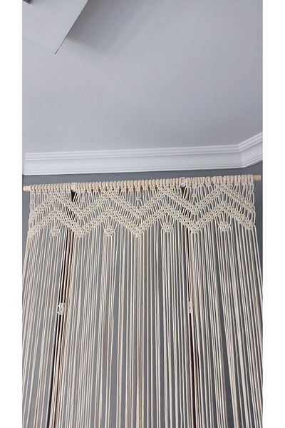 MEGAHOBİEVİ Macrame Curtain