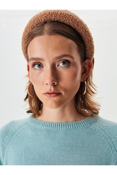 Ltb guler rotund Pulover verde