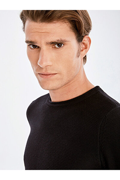 Ltb Чорний светр з довгим рукавом