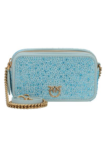 PİNKO Mini Bag Umhängetasche Leder 18 cm