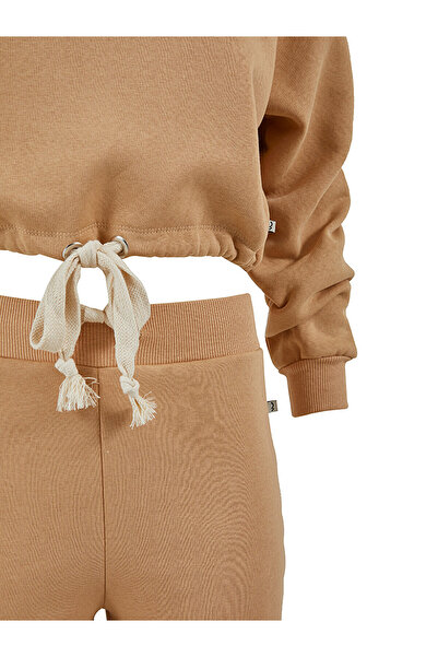 Ltb Μπεζ φούτερ - Άνετη εφαρμογή