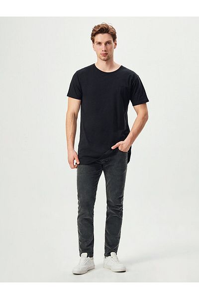 Ltb Μαύρο μπλουζάκι Oversize