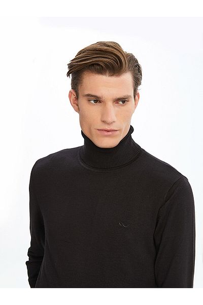Ltb Black Turtleneck Sweater