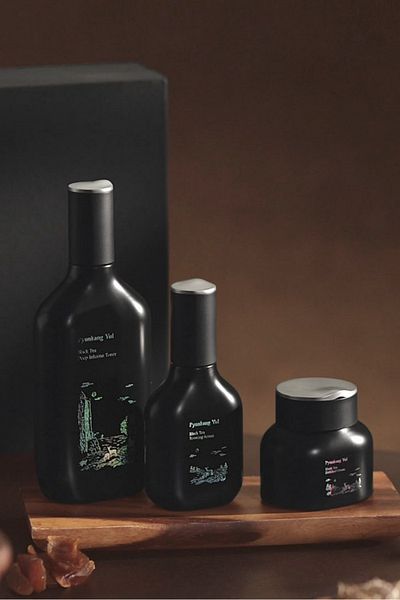Pyunkang Yul Pyunkang Yul Black Tea Line Gift Set - Black tea line gift set (gel + toner + serum + cream)