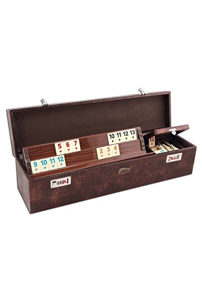 Star Elit Deri Çantalı Okey Takımı