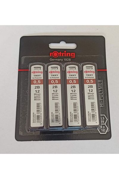 Rotring Tikky 0.5 - 2 B Pen Tip