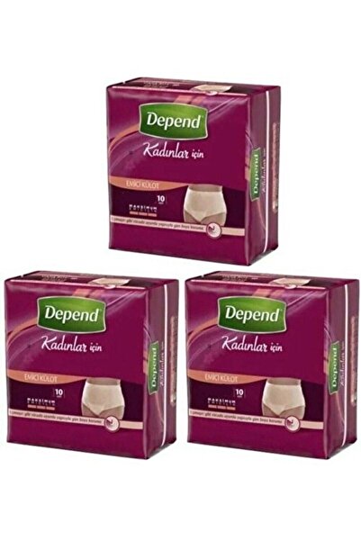 Depend سراويل حفاضات للمرضى مقاس كبير جدًا 30 قطعة