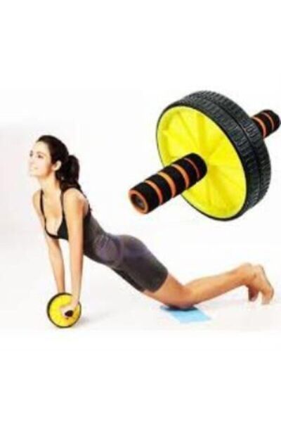 CMT Fitness Karın Kası Sixpack Egzersiz Teker Spor Aleti Kalori Yakma