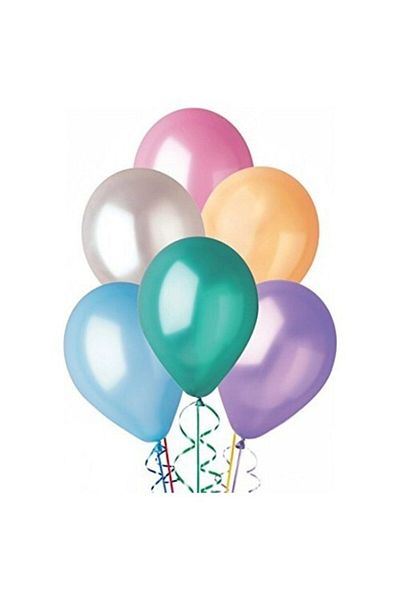 Vatan Metallic Gemar Balloons - 100 Pieces Balloons