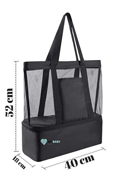 bybaby Sıcak Soğuk Korumalı Buzluk Piknik Kamp Seyahat Veya Plaj Çantası