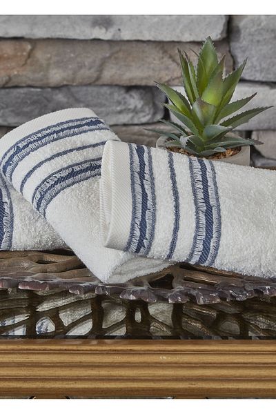 Dantela Set prosoape din bumbac Kod-2050 30x50 - Pachet de 3