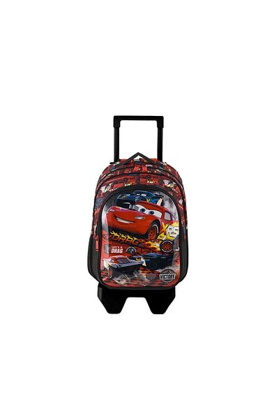 CARS Check Victory 48116 - Geantă pentru școala primară cu racletă