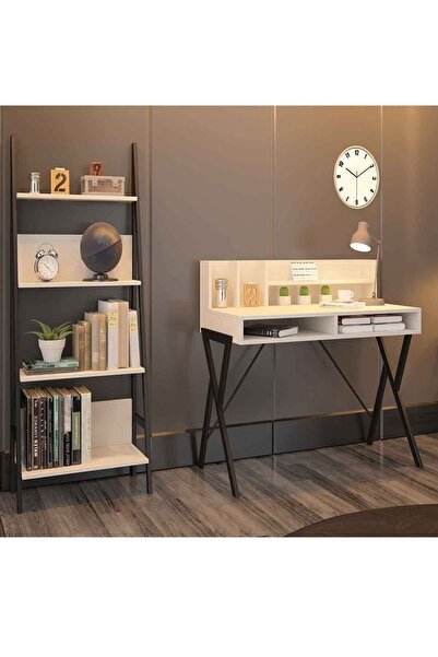 Avmpark Yanke Çalışma Masası Kitaplık Aytaşı