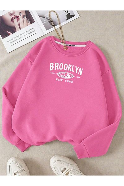 BENROMA Μπλούζα με στάμπα Brooklyn Unisex Oversize - Crew Neck
