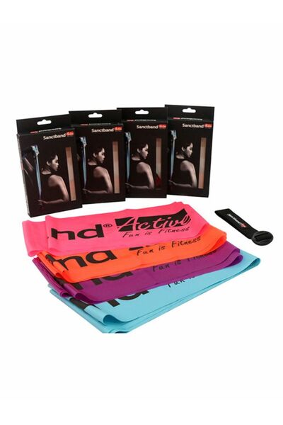 Sanctband 2.5 Mt Egzersiz Band Seti 4lü