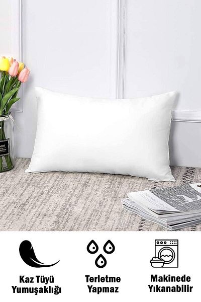 Vayomy 1 Piece 100% Bamboo Padding 300tc 100% Cotton Fabric 50x70cm Bamboo Pillow