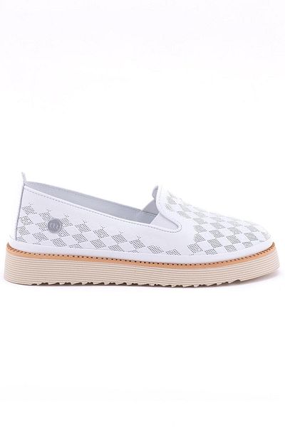Mammamia D24Ya-270 Women's Leather Casual Shoes