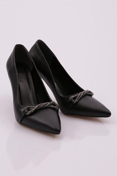 DGN 1500 Pantofi cu toc pentru femei negri
