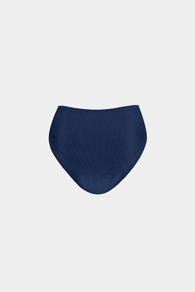 Açelya Okcu RHEA High Waist Premium Bikini Bottom - Piping Detail