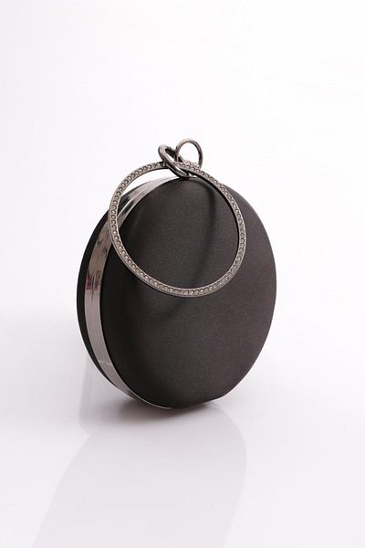 DGN Dámské večerní šaty Portfolio Bag Černá Satin 36103152