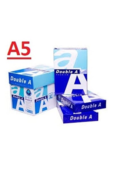 DOUBLE A A5 Copier Paper 500 Sheets 80 Grams (A-5) (1 Box)