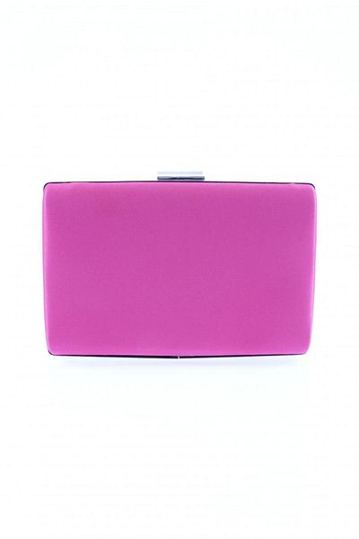 DGN Fuchsia Satin Women's Evening Dress Portfolio Bag - 5275-22y