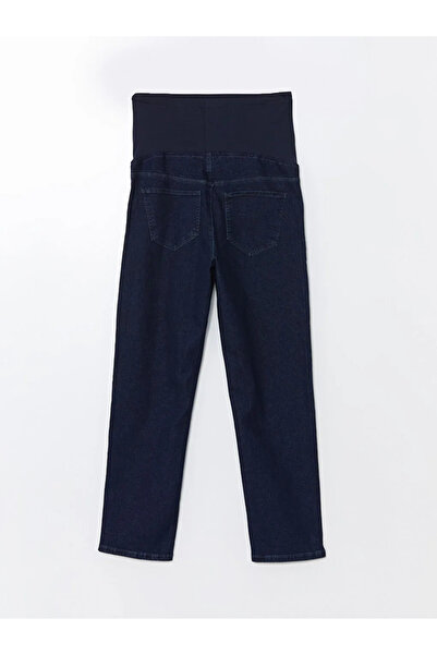 LC Waikiki LCWAIKIKI Maternity Mavi Siyah Rodeo Karın Panelli Mom Fit Hamile Jean Pantolon
