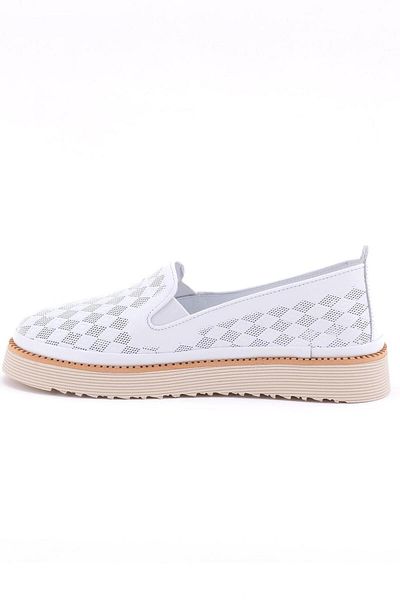 Mammamia D24Ya-270 Women's Leather Casual Shoes