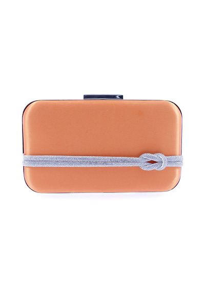 DGN Orange Stone Women's Evening Dress Clutch Bag - 103813152