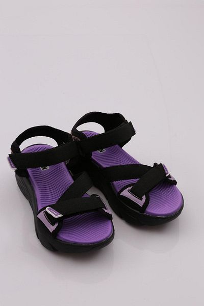 DGN Sandale de damă liliac negru - 12593376