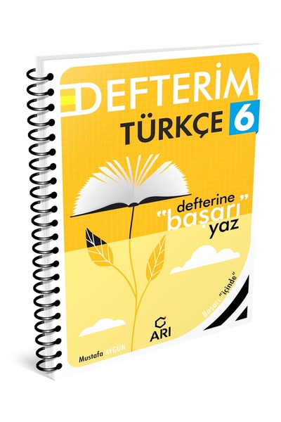 Arı Yayıncılık 2024-2025 Arı Yayıncılık 6. Sınıf Türkçemino Türkçe Defterim M...