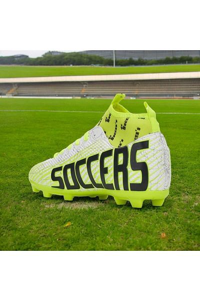 GGO FOOTBALL Boys' Football Cleats - for Astroturf and Field, Sports Shoes with Socks