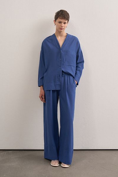 mathilda store Women's Linen Palazzo Pants