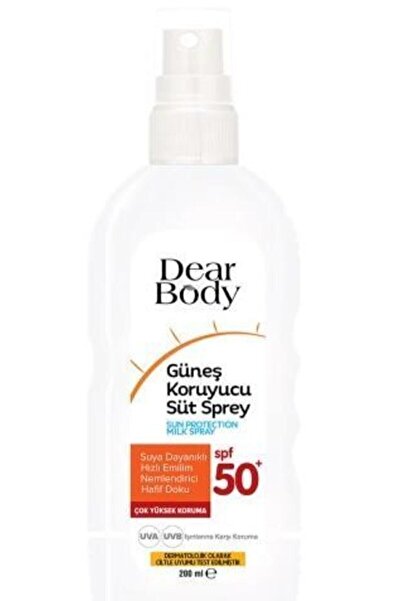dear body Güneş Kremi Spf 50 Yetişkin 200 ml